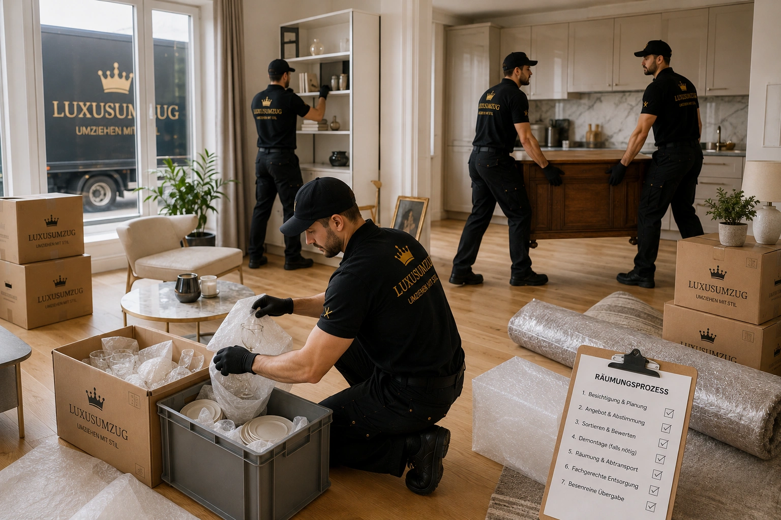 Wohnungsräumung in Wien: So wird aus vielen Einzelteilen ein klarer Ablauf, professionell und sorgfältig geplante Räumung