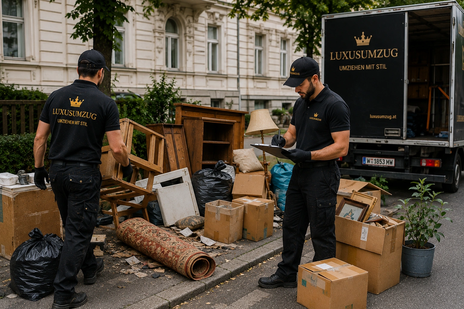 Sperrmüll in Wien: Was bei einer größeren Entrümpelung zu beachten ist, professionell und sorgfältig geplante Räumung