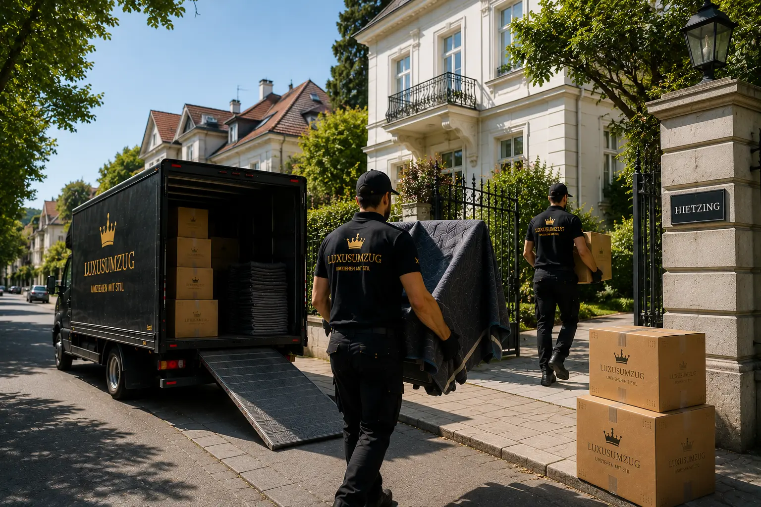 Umzug in Hietzing, sorgfältig geplanter hochwertiger Umzug