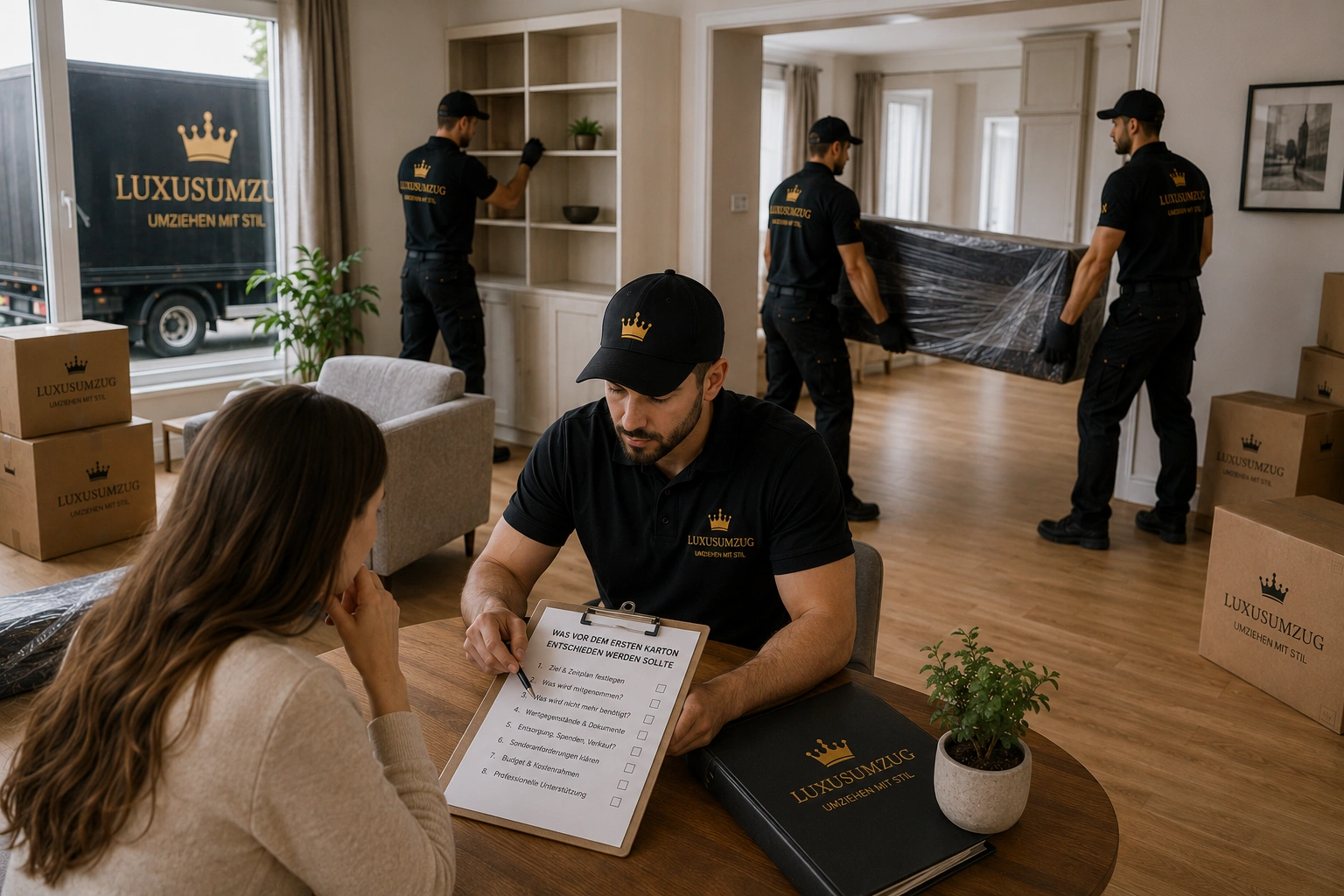 Wohnung vollständig räumen: Was vor dem ersten Karton entschieden werden sollte, professionell und sorgfältig geplante Räumung